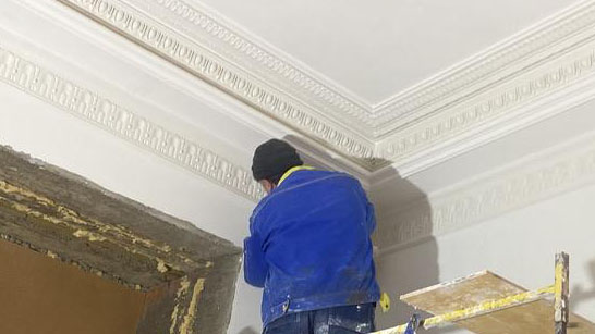 Монтаж фризов