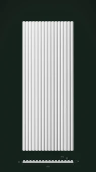 Гипсовая 3D панель Д13 1500х600 мм