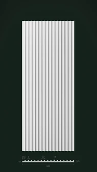 Гипсовая 3D панель Д16 1500х600 мм