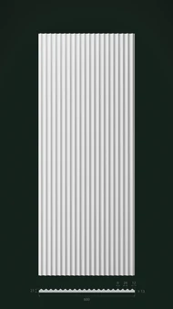 Гипсовая 3D панель Д19 1500х600 мм