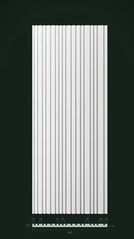 Гипсовая 3D панель Д20 1500х600 мм