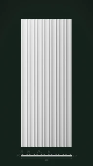 Гипсовая 3D панель Д22 1500х600 мм