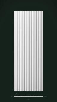 Гипсовая 3D панель Д24 1500х600 мм