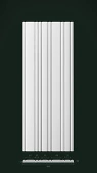 Гипсовая 3D панель Д9 1500х600 мм