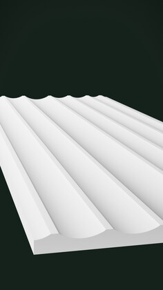 Гипсовая 3D панель Д11 1500х600 мм