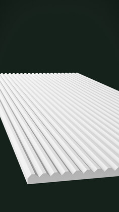 Гипсовая 3D панель Д12 1500х600 мм