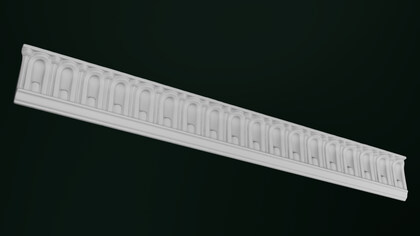 Карниз гипсовый с орнаментом К95.30.1