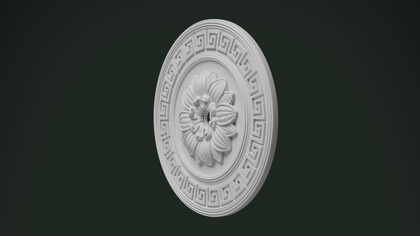 Розетка с орнаментом Р540.45.1