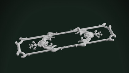 Панно из гипса  П335.1360.1