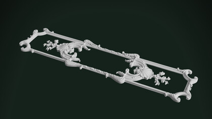 Панно из гипса  П335.1360.1