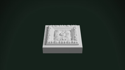 Средник гипсовый С110.110.1