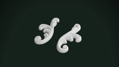 Угловой элемент  У135.60.1