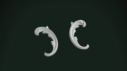 Угловой элемент  У68.38.1