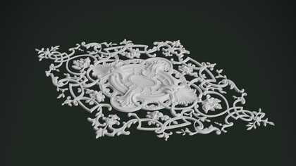 Розетка с орнаментом Р1350.35.1