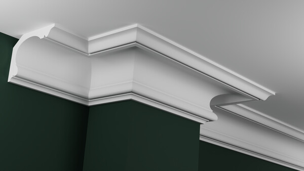 Карниз гипсовый профильный КП125.173.1