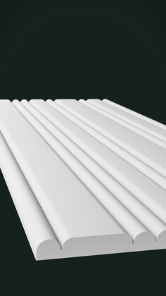 Гипсовая 3D панель Д9 1500х600 мм