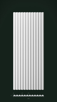 Гипсовая 3D панель Д14 1500х600 мм