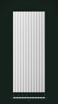 Гипсовая 3D панель Д17 1500х600 мм