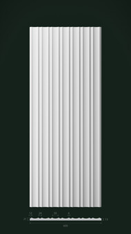 Гипсовая 3D панель Д22 1500х600 мм