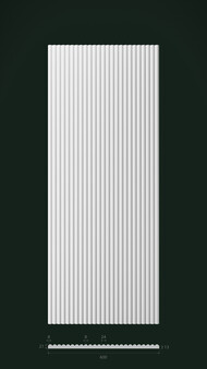 Гипсовая 3D панель Д12 1500х600 мм