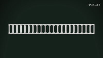 Вентиляционная решетка ВР98.23.1