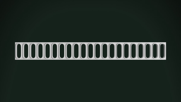 Вентиляционная решетка ВР98.23.1