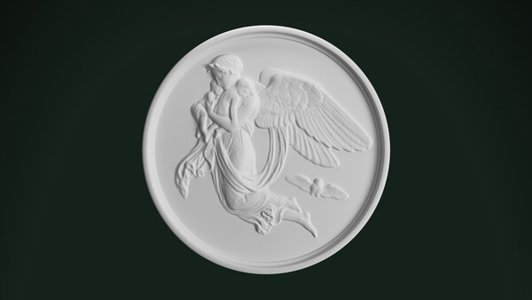 Панно из гипса П143.143.1