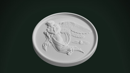 Панно из гипса П143.143.1