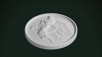 Панно из гипса П143.143.1