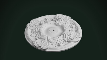 Розетка с орнаментом Р400.38.1