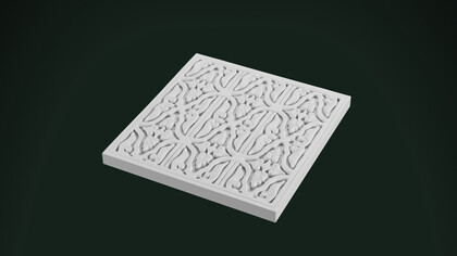 Панно из гипса П223.212.1