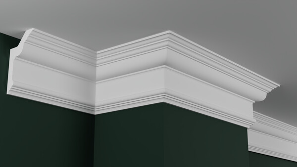 Карниз гипсовый профильный КП130.75.1