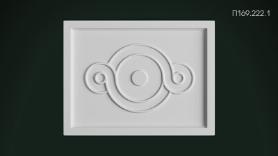 Панно из гипса П169.222.1