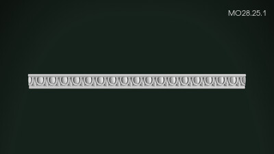 Молдинг с орнаментом МО28.25.1