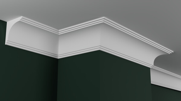 Карниз гипсовый профильный КП100.100.1