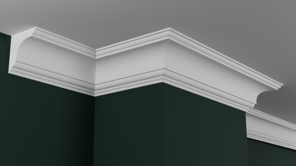 Карниз гипсовый профильный КП100.100.2