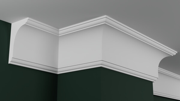 Карниз гипсовый профильный КП150.100.3