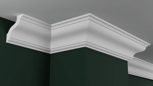 Карниз гипсовый профильный КП120.115.1