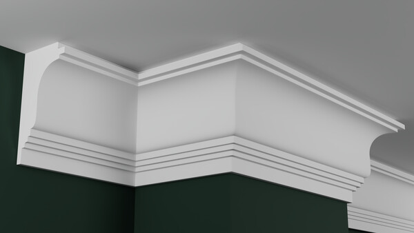 Карниз гипсовый профильный КП230.125.1