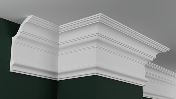 Карниз гипсовый профильный КП255.145.1