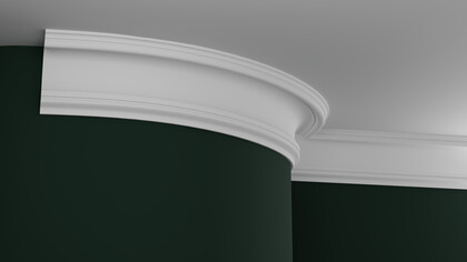 Карниз гипсовый профильный КП125.173.1