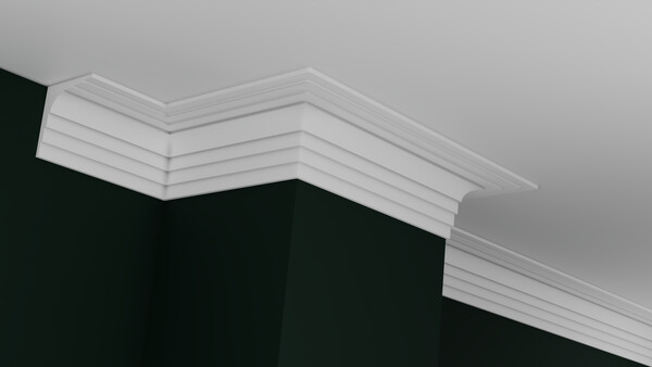 Карниз гипсовый профильный КП150.150.3