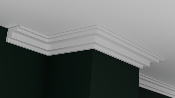 Карниз гипсовый профильный КП80.120.2