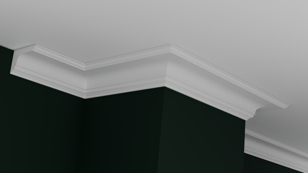 Карниз гипсовый профильный КП80.120.1