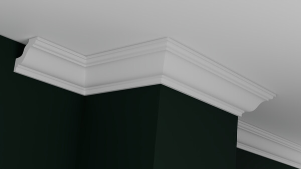 Карниз гипсовый профильный КП80.80.3