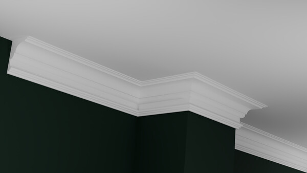 Карниз гипсовый профильный КП75.60.1