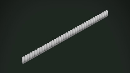 Молдинг с орнаментом МО28.28.1