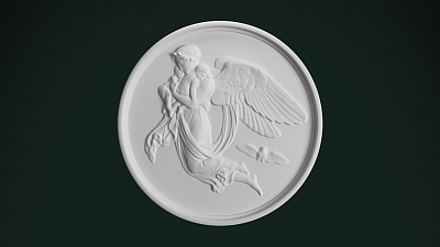 Панно из гипса П143.143.1