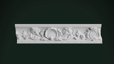 Карниз гипсовый с орнаментом К140.90.1