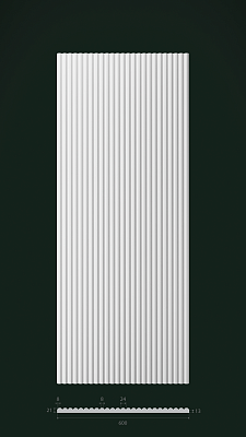 Гипсовая 3D панель Д12 1500х600 мм